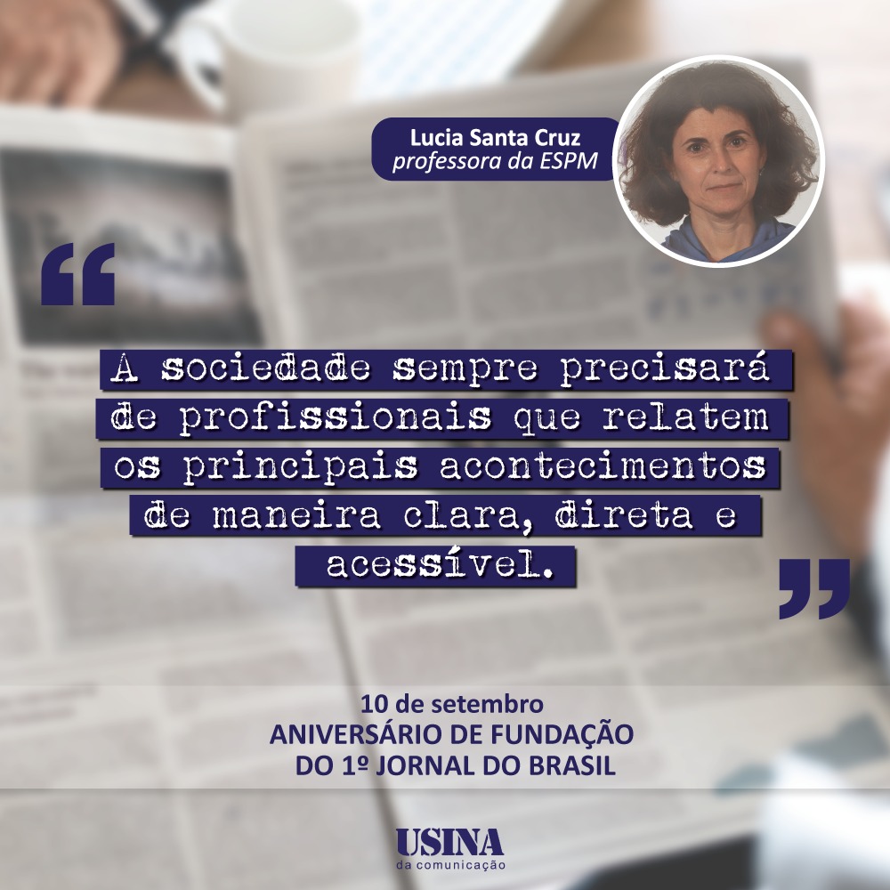 Você está visualizando atualmente Jornalismo e Memória – Entrevista com Lucia Santa Cruz, ESPM.