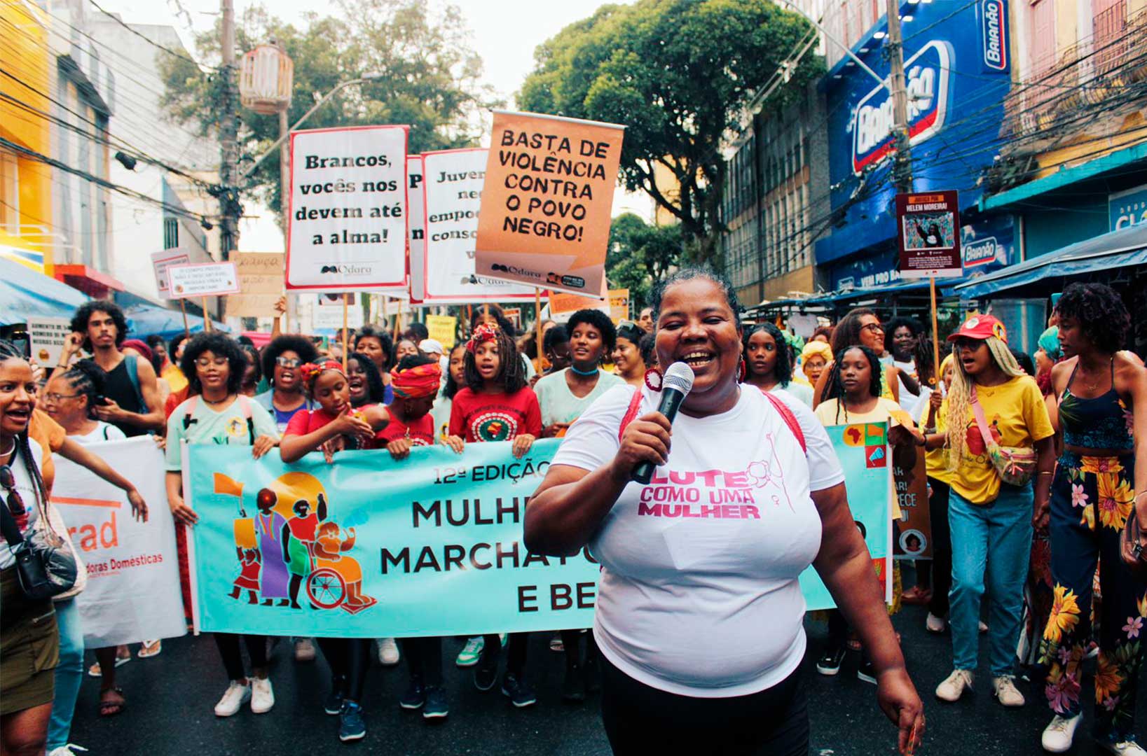 Leia mais sobre o artigo Projeto SETA apoia Marcha das Mulheres Negras no Rio de Janeiro, em 27/07