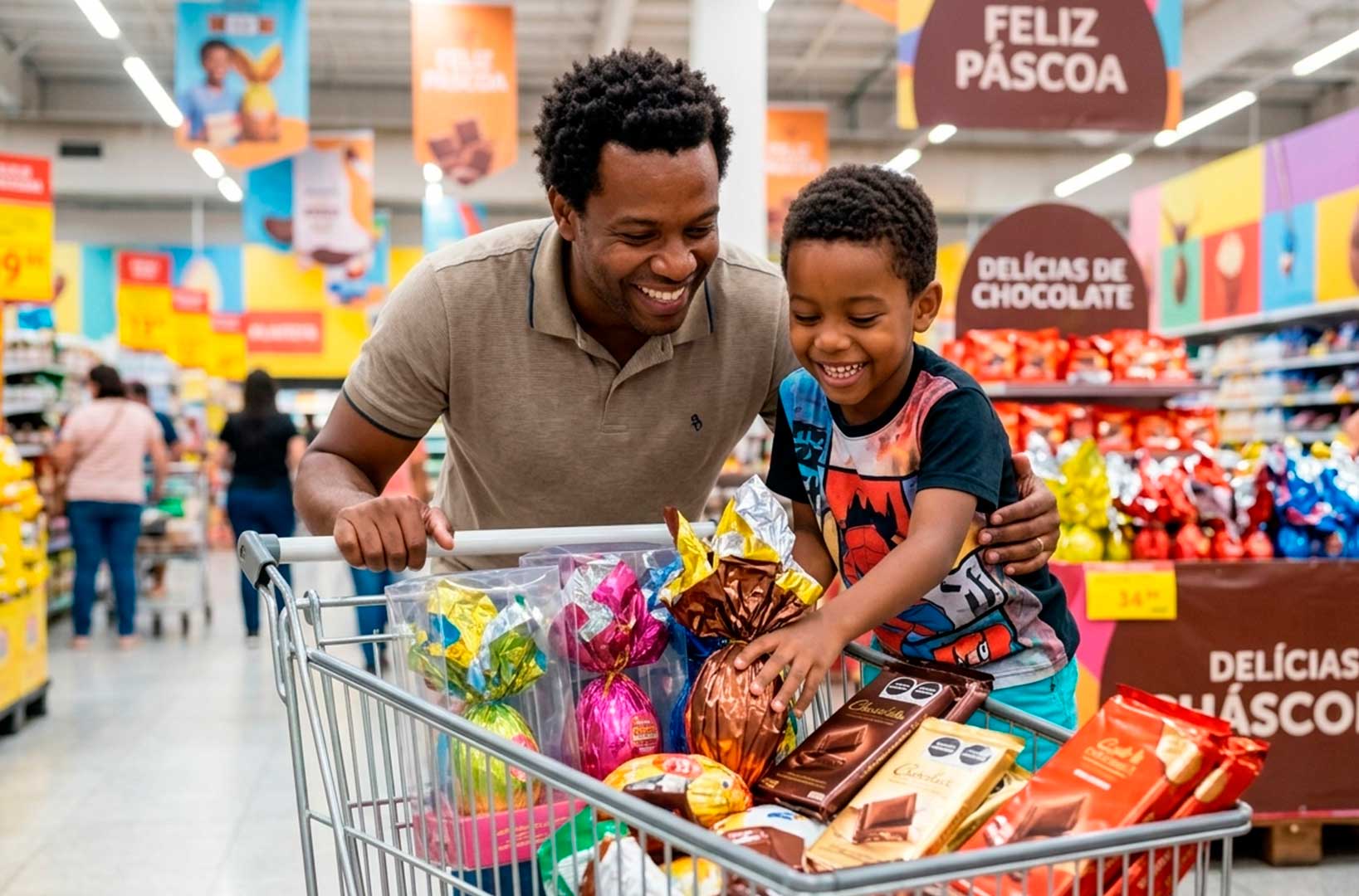 Leia mais sobre o artigo Páscoa 2026: preços do chocolate travam crescimento