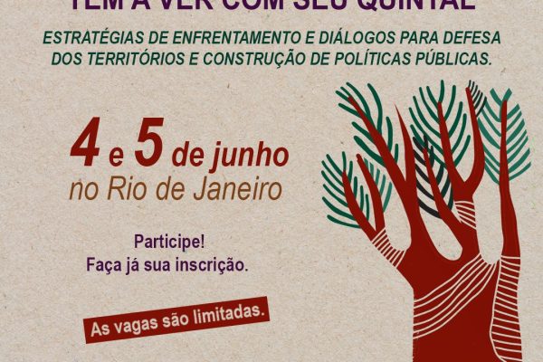 seminário racismo ambiental