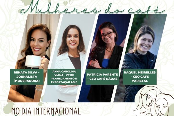 Arte Lançamento Comitê Mulheres do Café ABIC